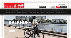 Desktop Screenshot of cycles-chedaleux-saint-ave.com